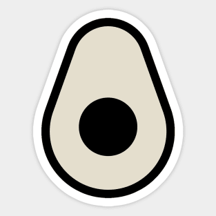 Avocado Toast Society v2 Sticker